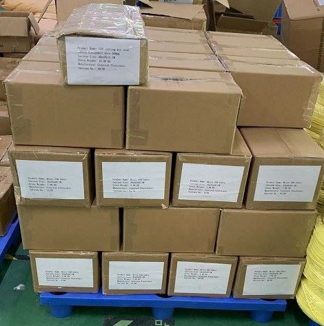 6000 Pcs Micro Usb Cable And 30,000 Pcs Electronic Wires Ship To Portugal Today