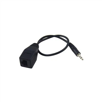 Audio 3.5mm To Female RJ45 8P8C Cable