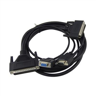 DB37 Male To DB9 DB25 Male Cable