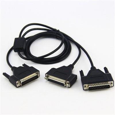 HDB44 Male To DB25 Male And Female