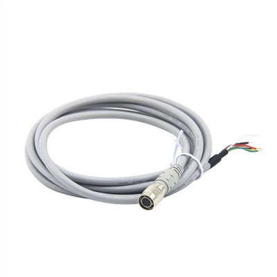 HR10A-7P-6S Female To Open Gray Cable