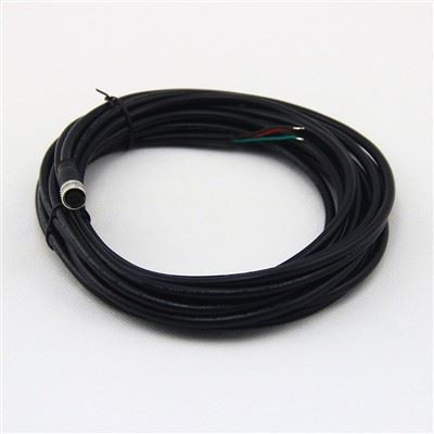 M8 Socket 3P Female To Open Cable