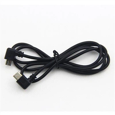 Micro USB Left Angle Male Cable
