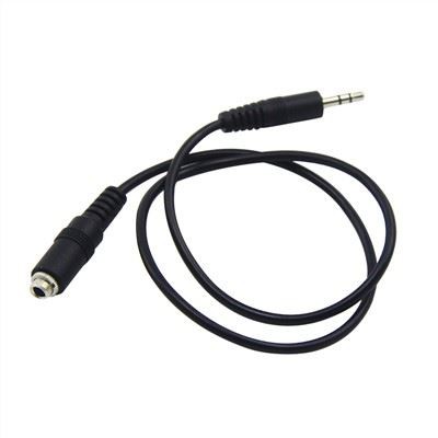 Nickel 3.5 mm Audio Extension Cable With Screw